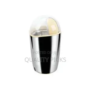Portable Electric Coffee Grinder Maker Beans Mill,Sliver