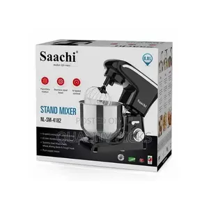 Saachi 8 Litres 6-Speed Stand Mixer With Pulse Function-