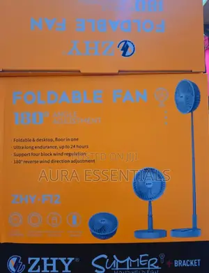 ZHY Foldable Fan 180°