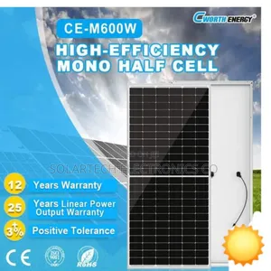 600W Monocrystalline Solar Panels