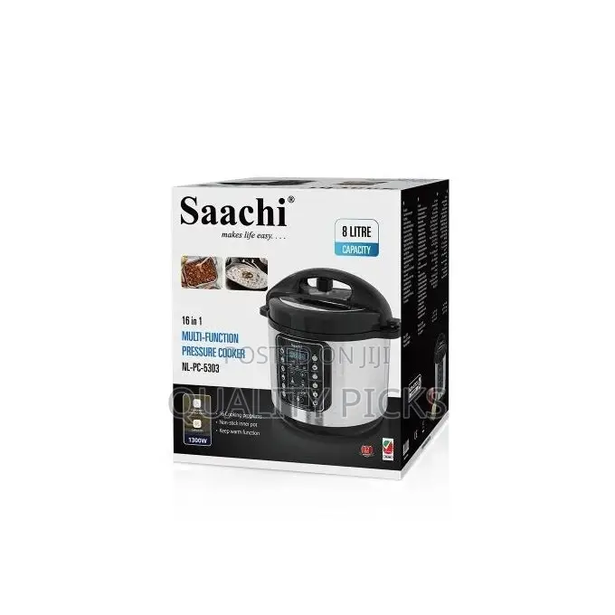Saachi 16 in 1 Multi Function 8L Pressure Cooker Steamer