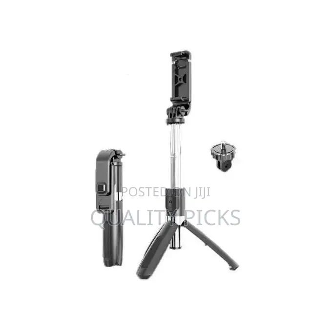 4 In1 Wireless Selfie Stick With Bluetooth Remote