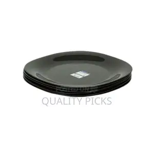 Luminarc 6 Pieces of Luminarc Square Plain Design Plates
