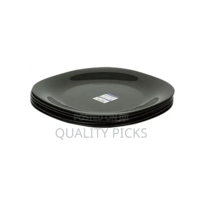 Luminarc 6 Pieces of Luminarc Square Plain Design Plates