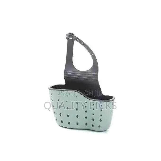 Kitchen Sink Hanging Soap Dish,Sponge Drainer Storage Basket