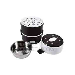 3 Layer 2 Litres Portable Electric Food Lunch Box Storage