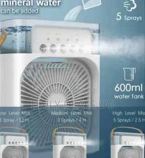 Portable Table Fan Humidifier