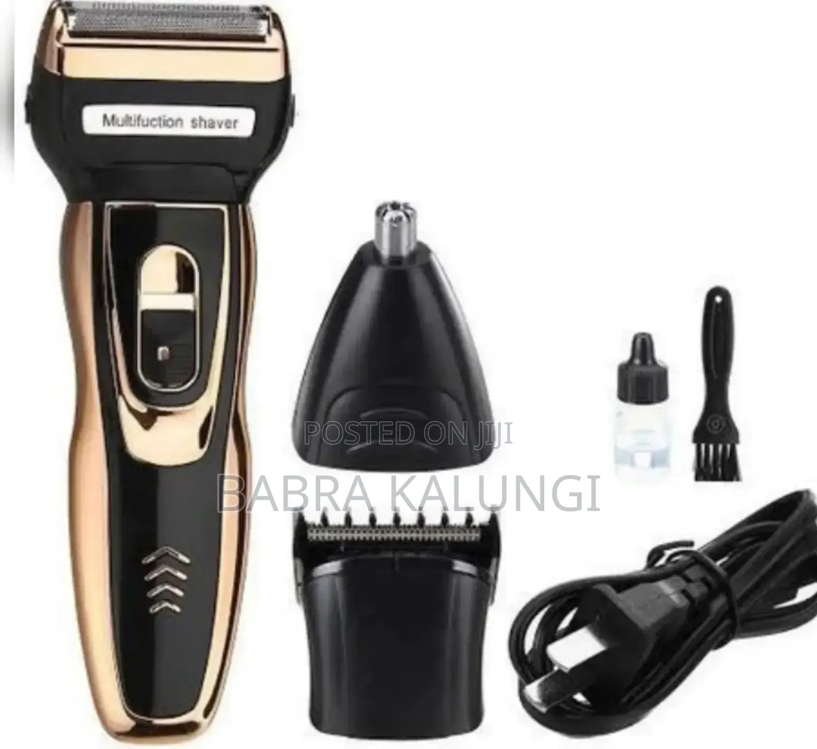 Yoko Rechargeable Shaving Machine – Black ,Gold