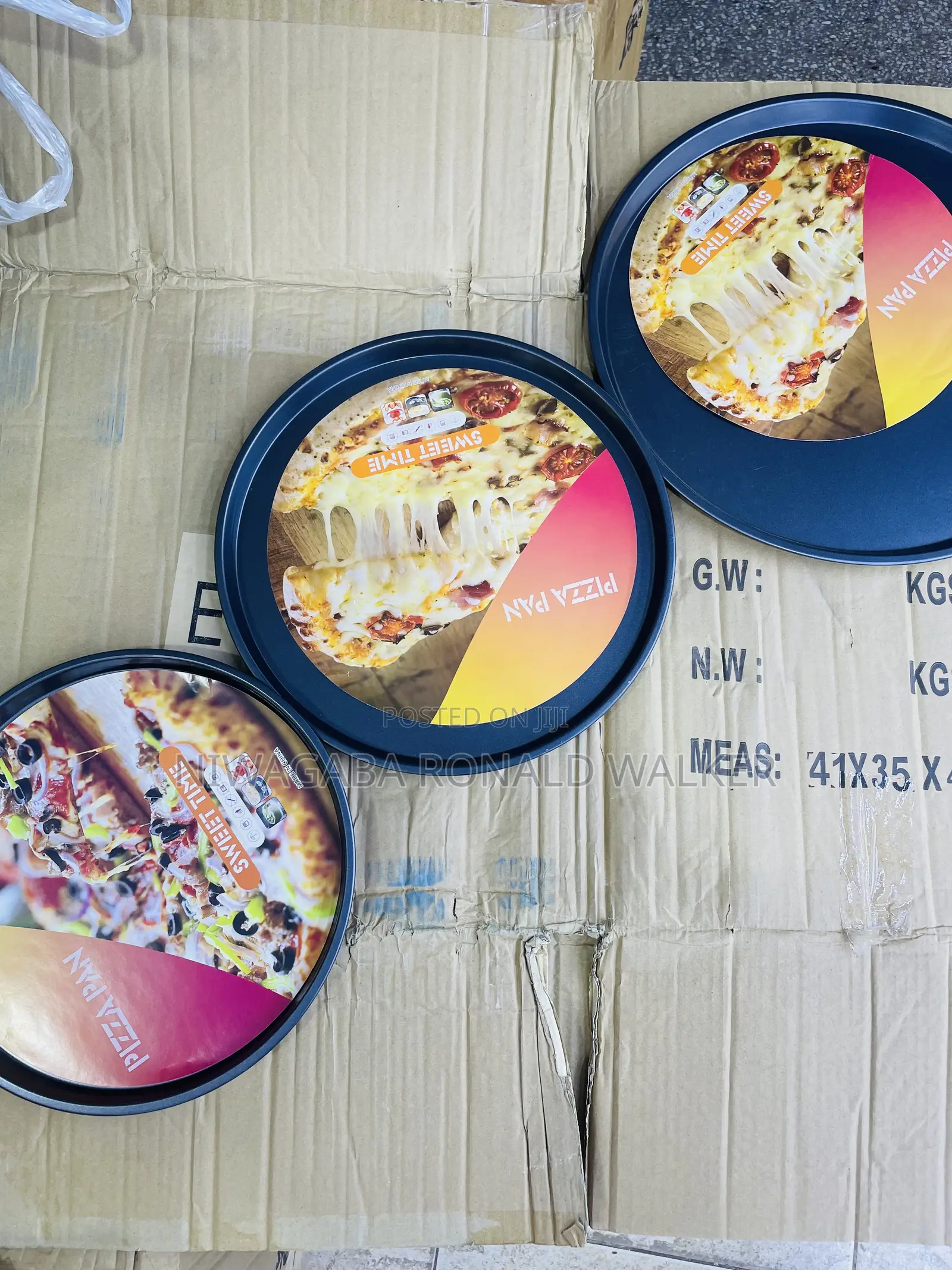 Non-Stick 3PC Pizza Pan Set