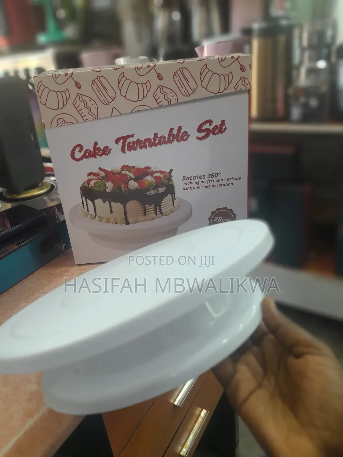 Cake Turn Table Set