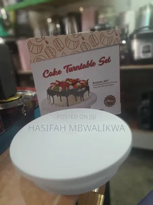 Cake Turn Table Set