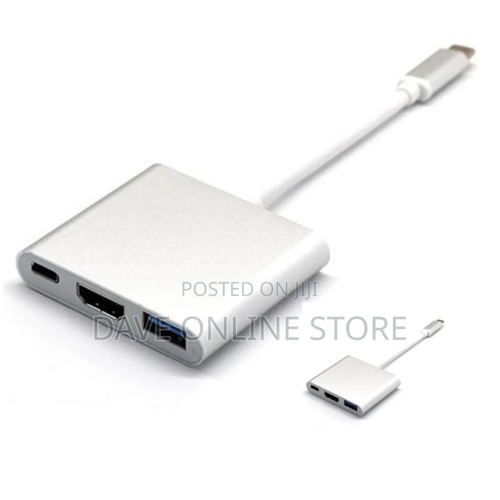 Type C USB 3.1 Male to HDMI USB 3.0 Type C Charger Adapter