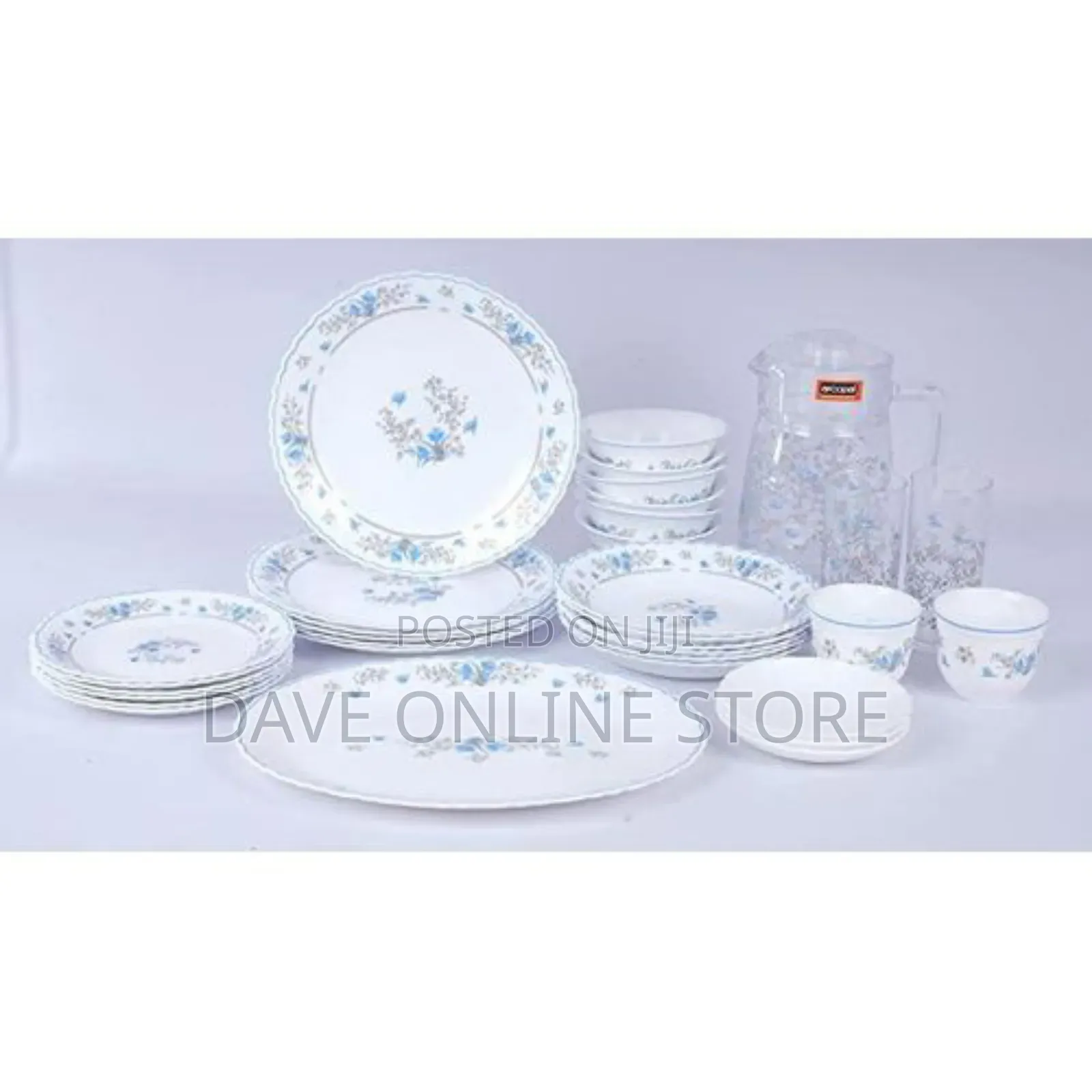 Arcopal 38 PCS Plates Glasses Cups Bowls Saucers Dinnerware