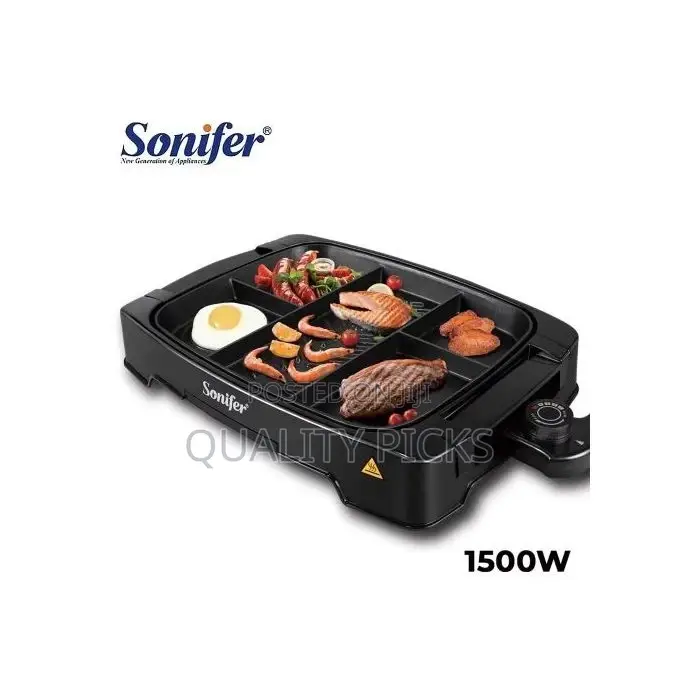 Sonifer Multi Portion Grill Electric BBQ Cooker