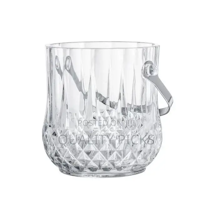 Glass Ice Bucket - Colorless