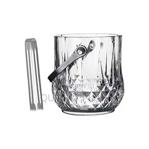 Glass Ice Bucket - Colorless
