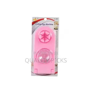 Egg Slicer Cutting Machine, Pink.