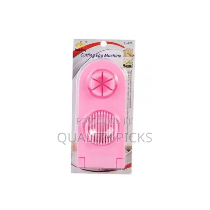 Egg Slicer Cutting Machine, Pink.