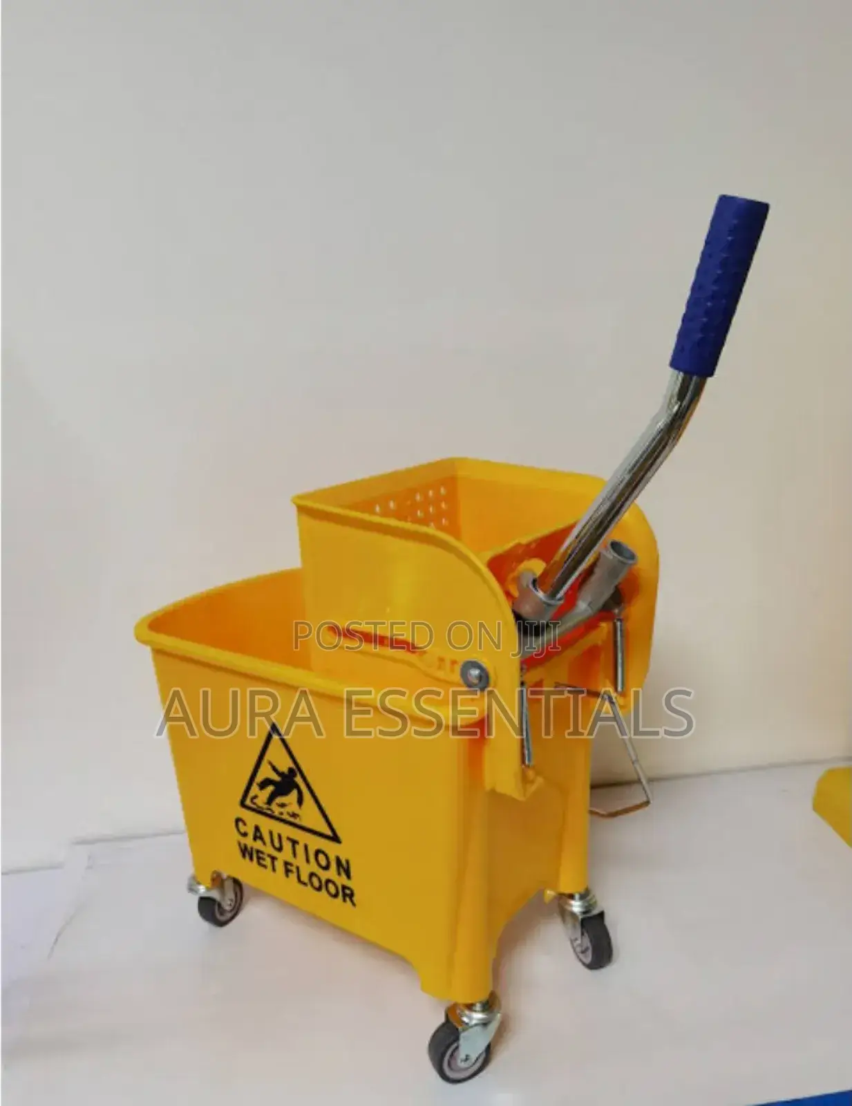 Down Press Single Mop Bucket Winger Trolley