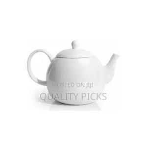 Other Round Ceramic Teapot, 0.850 Litre - White