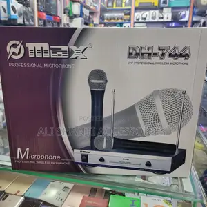 Max Professional Wireless Microphone DH-744