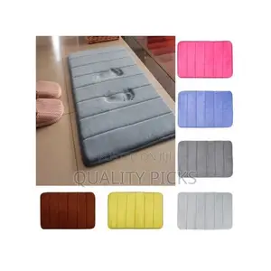 Kitchen Door Floor 40*60cm Bathroom Carpet Rug Memory Foam