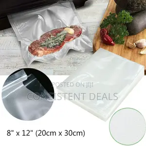 100pcs Clear Vacuum Sealer Bags
