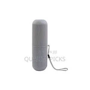 Portable Toothbrush Paste Cap Case Storage, Colors May Vary.