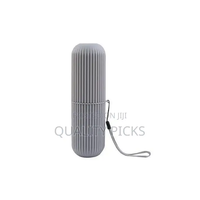 Portable Toothbrush Paste Cap Case Storage, Colors May Vary.