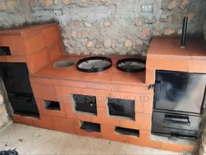 Home Cooking Stove With an Oven