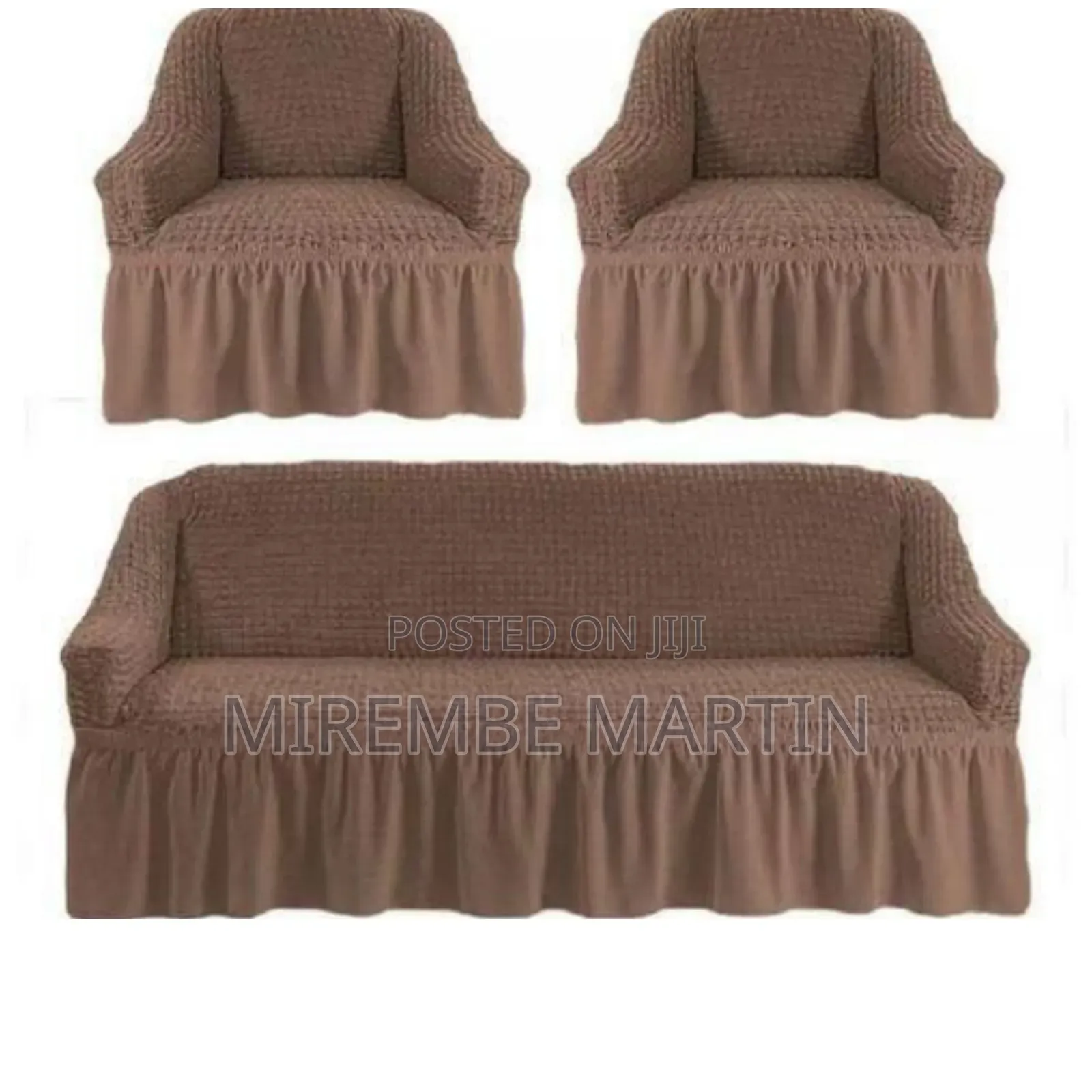 5 Seater Elastic Sofa Covers (3+1+1).