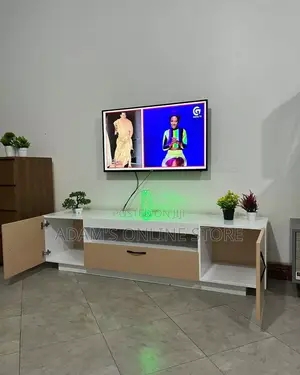 White TV Stand Unit 6ft