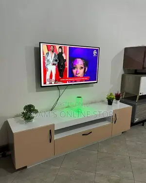 White TV Stand Unit 6ft