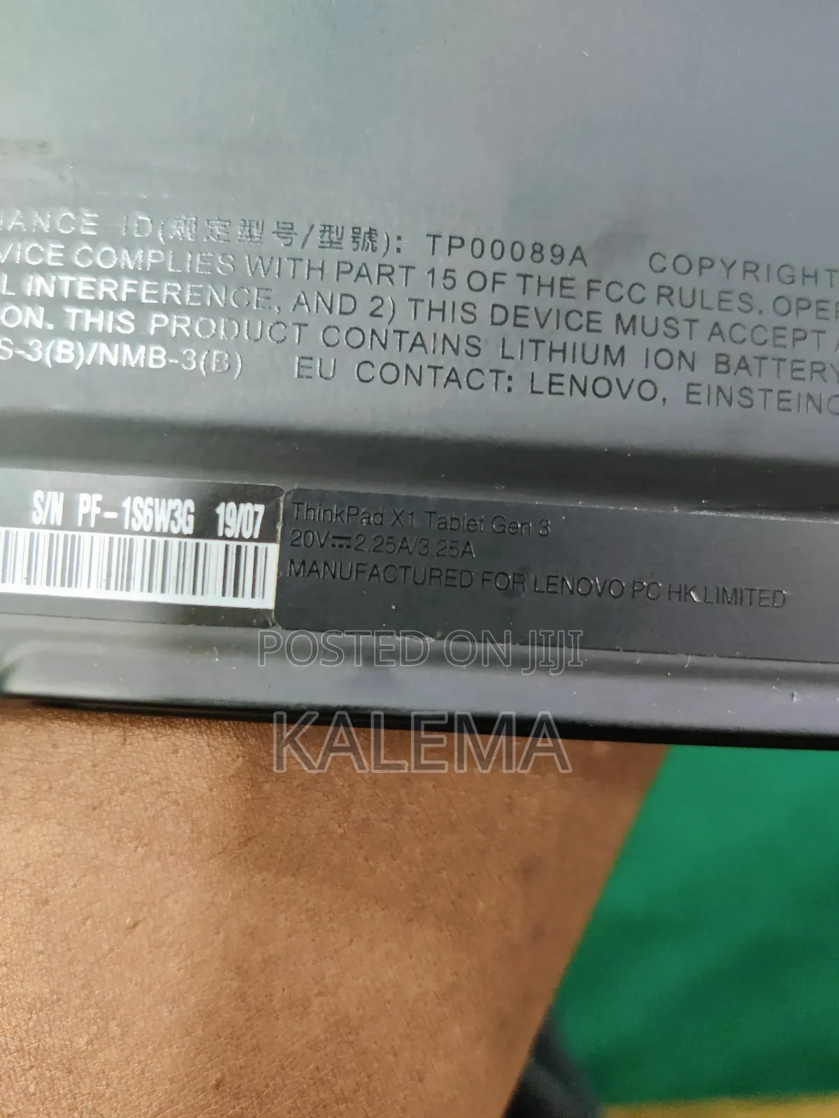 Laptop Lenovo ThinkPad X1 Carbon 8GB Intel Core i5 SSD 256GB