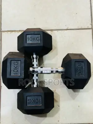 Brand New Hexagon Dumbells 10kg Pair
