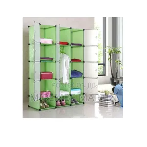 3 Columns Plastic Wardrobe.