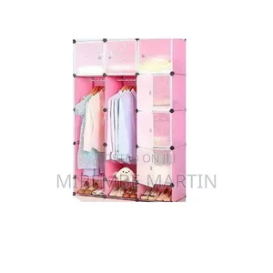 3 Columns Plastic Wardrobe.