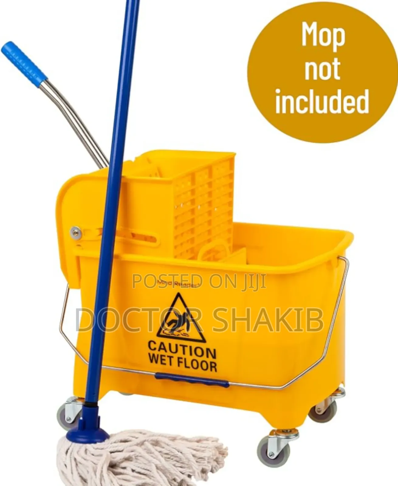 Down Press Single Mop Bucket Winger Trolley