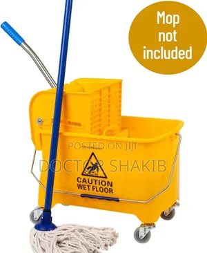 Down Press Single Mop Bucket Winger Trolley