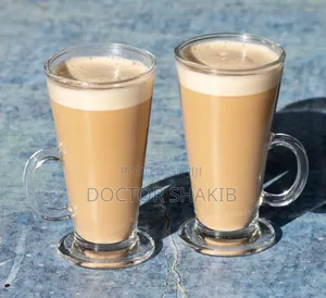 Irish Glass Standard Coffee Latte Mugs (12pc)