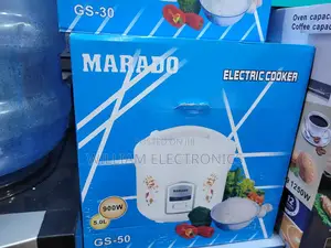 White GS-50 Electric Cooker/Marado Rice Cooker 5L