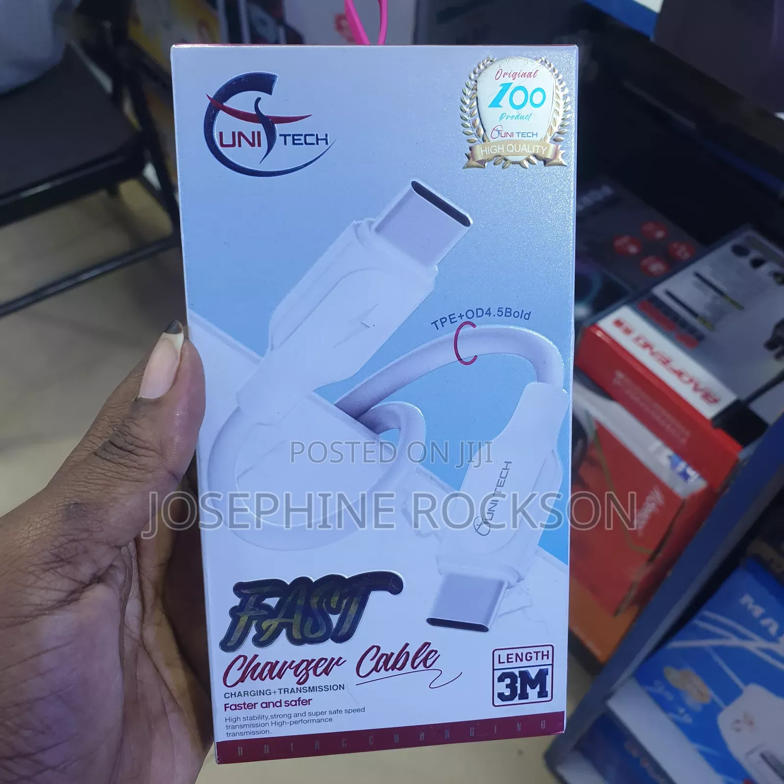 3m Super Fast Charging Cable / 3m C Type Cable