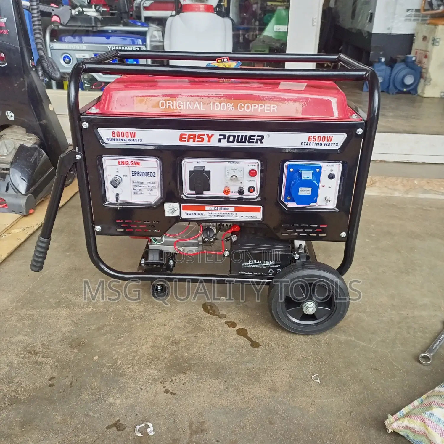 Generator 6.5kw Easypower