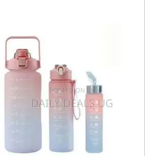 3 in 1 Water Bottle Set