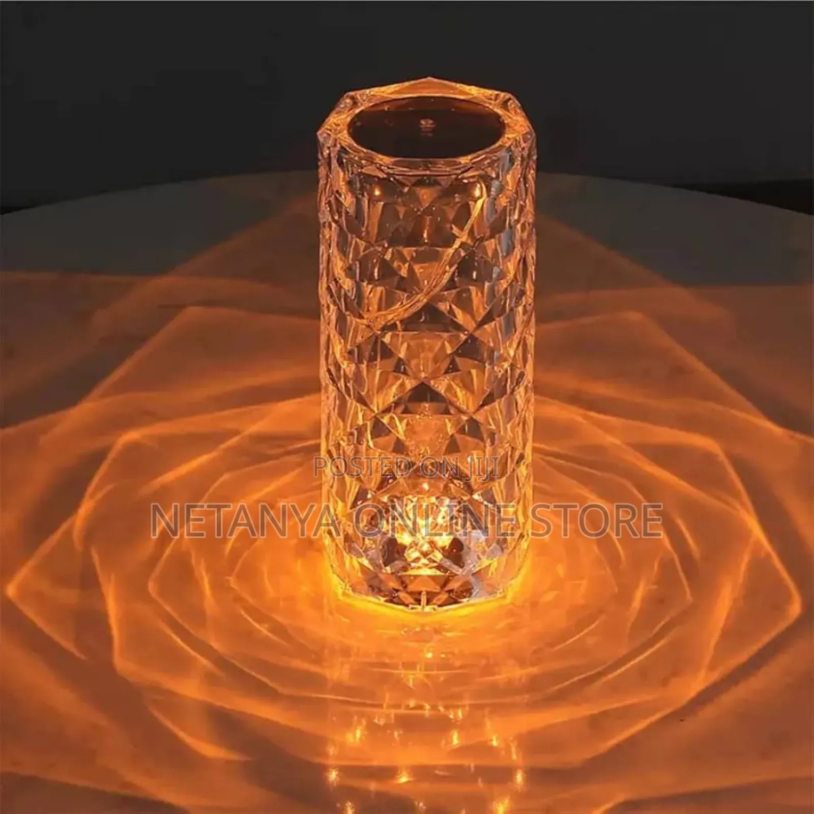 Diamond Crystal Lamp