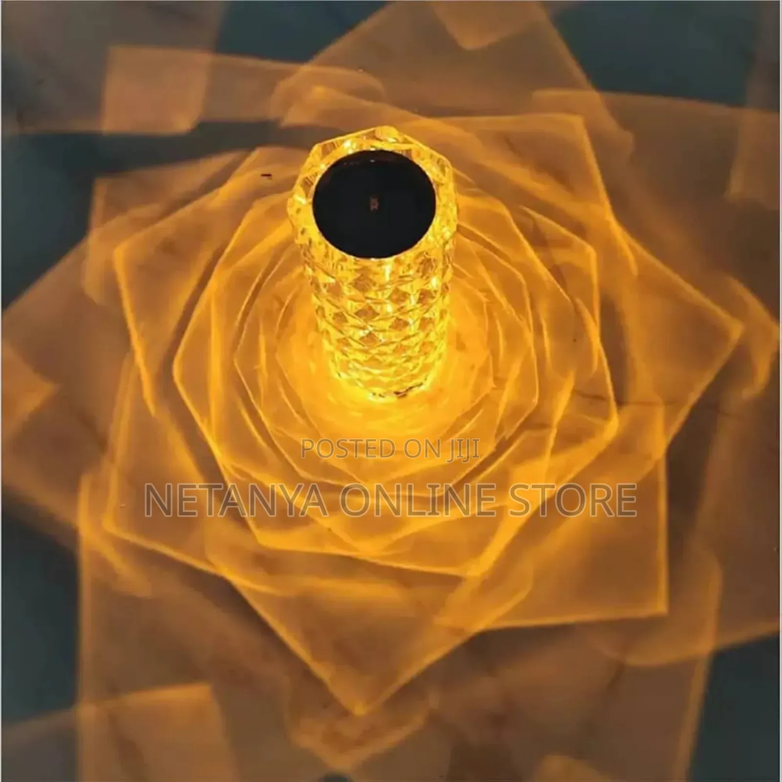 Diamond Crystal Lamp