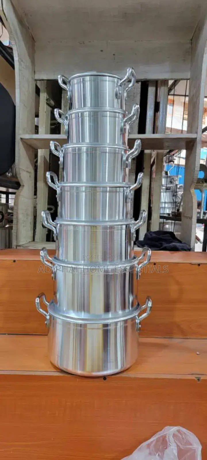 7 Pc Aluminum Saucepans