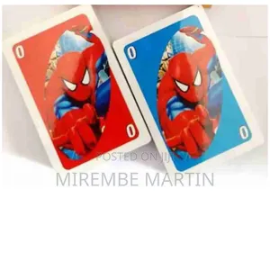 Uno Spider Man Cartoon Playing Cards.