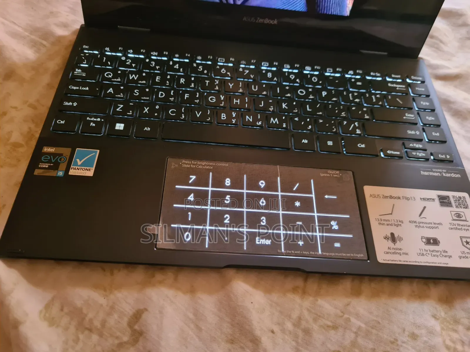 Laptop Asus Zenbook Flip 13 UX363 8GB Intel Core i5 SSD 512GB