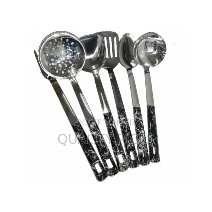 6 Pieces of Kitchen Tool Food Serving Utensil Cutlery Set